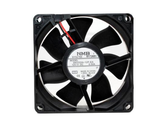 Picture of NMB-MAT / Minebea 08025SA-12P-EA Server-Square Fan 08025SA-12P-EA, SYS2769 YY