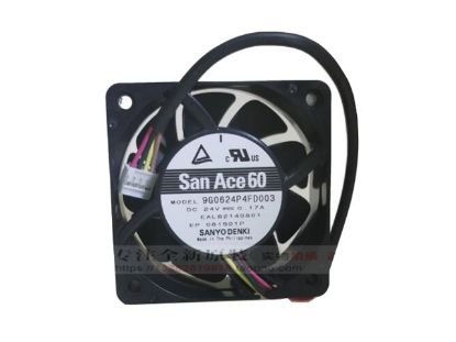 Picture of Sanyo Denki 9G0624P4FD003 Server-Square Fan 9G0624P4FD003