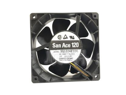 Picture of Sanyo Denki 9G1224E104 Server-Square Fan 9G1224E104