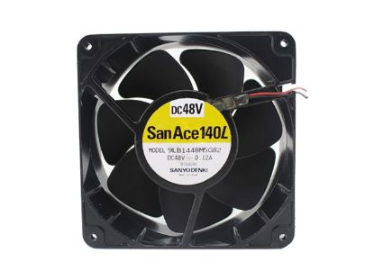 Picture of Sanyo Denki 9LB1448M5G82 Server-Square Fan 9LB1448M5G82, Alloy