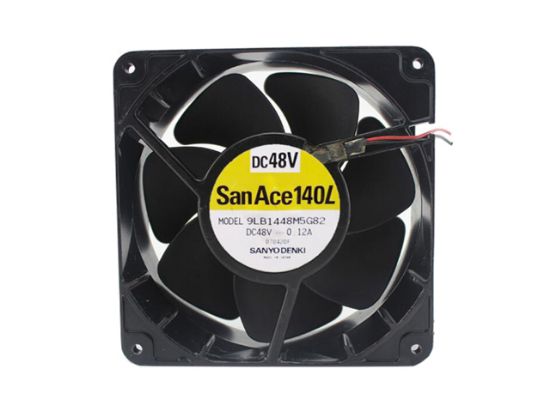Picture of Sanyo Denki 9LB1448M5G82 Server-Square Fan 9LB1448M5G82, Alloy