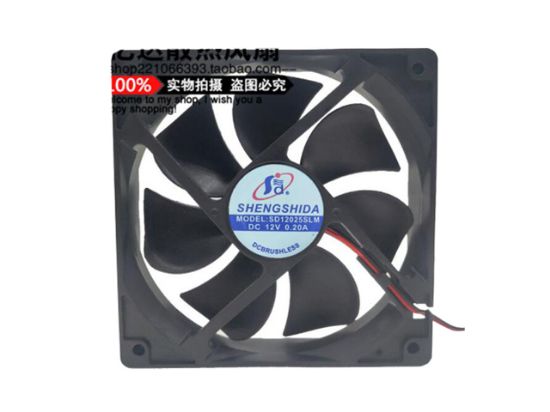 Picture of SHENGSHIDA SD12025SLM Server-Square Fan SD12025SLM