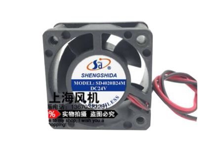 Picture of SHENGSHIDA SD4020B24M Server-Square Fan SD4020B24M