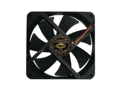 Picture of Y.L FAN / Yate Loon D12SM-12C Server-Square Fan D12SM-12C