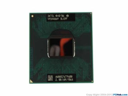 Picture of Intel SLG9F Core™2 Duo Processor T9600 CPU (Old Type) 2.80 / 6M / 1066
