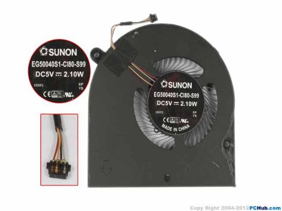 Picture of SUNON EG50040S1-CI80-S99 Cooling Fan EG50040S1-CI80-S99