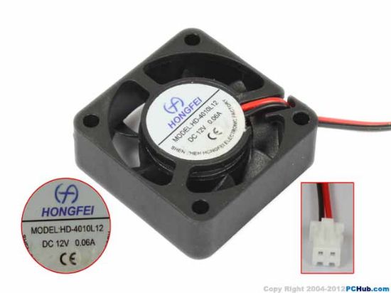 Picture of HONGFEI HD-4010L12 Server-Square Fan HD-4010L12