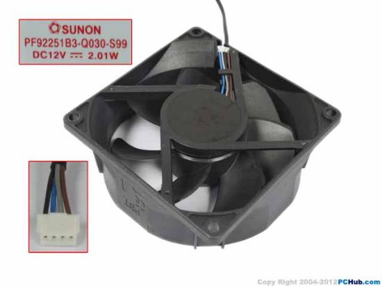 Picture of SUNON PF92251B3-Q030-S99 Server-Square Fan PF92251B3-Q030-S99