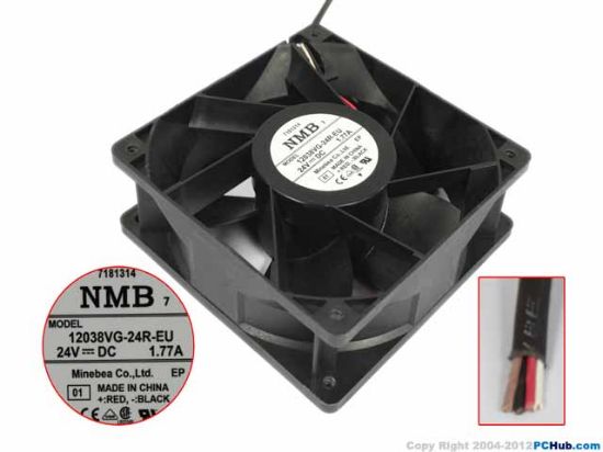 Picture of NMB-MAT / Minebea 12038VG-24R-EU Server-Square Fan 12038VG-24R-EU, 01