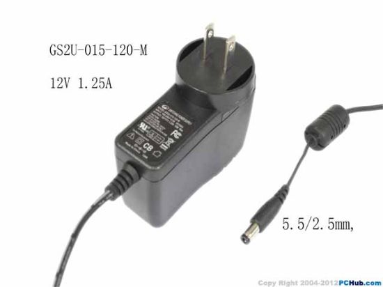 Picture of Other Brands GS2U-015-120-M AC Adapter 5V-12V GS2U-015-120-M