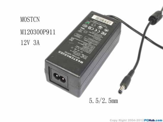 Picture of MOSTCN M120300P911 AC Adapter 5V-12V M120300P911