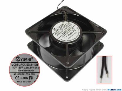 Picture of Yushi AC12038B110H  Server-OEM Fan