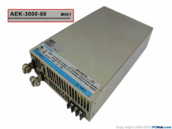 Picture of Cotek AEK-3000-60 Server-Power Supply AEK-3000-60, 01-1089-6003
