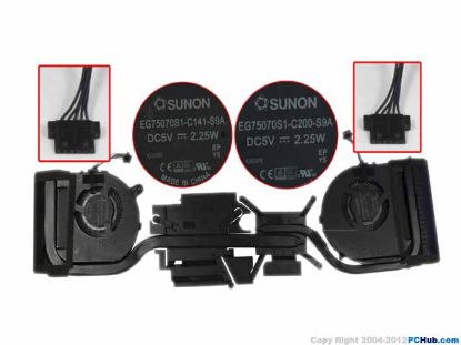 Picture of Lenovo ThinkPad S5 E560p Cooling Fan  5V Heatsink 2, W20x6x6xP