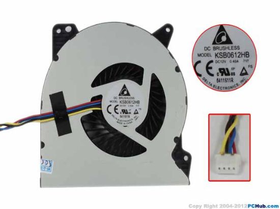 Picture of ASUS G750JH Series Cooling Fan  KSB0612HB, 717
