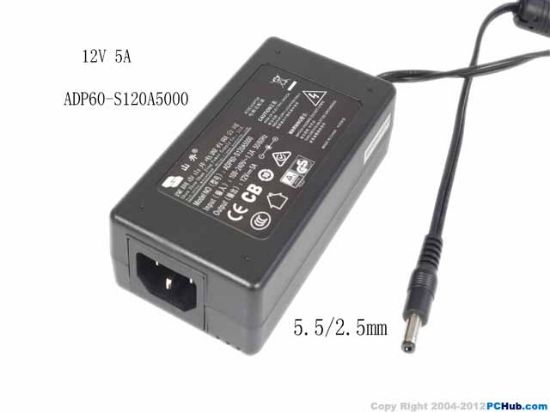 Picture of Other Brands ADP60-S120A5000 AC Adapter 5V-12V ADP60-S120A5000