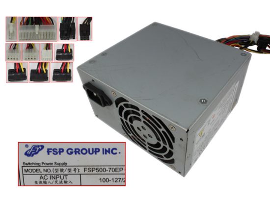 Picture of FSP Group Inc FSP500-70EP Server - Power Supply 500W, FSP500-70EP, 9PA5008000