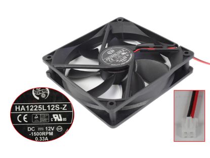 Picture of ONG HUA HA1225L12S-Z Server-Square Fan HA1225L12S-Z