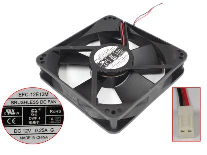 Picture of DWPH EFC-12E12M Server-Square Fan EFC-12E12M