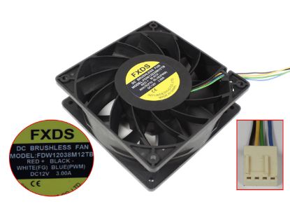 Picture of FXDS FDW12038M12TB Server-Square Fan FDW12038M12TB