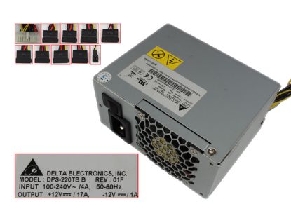 Picture of Delta Electronics DPS-220TB Server - Power Supply DPS-220TB B, 220W, 100-240V 4A, 50-60Hz