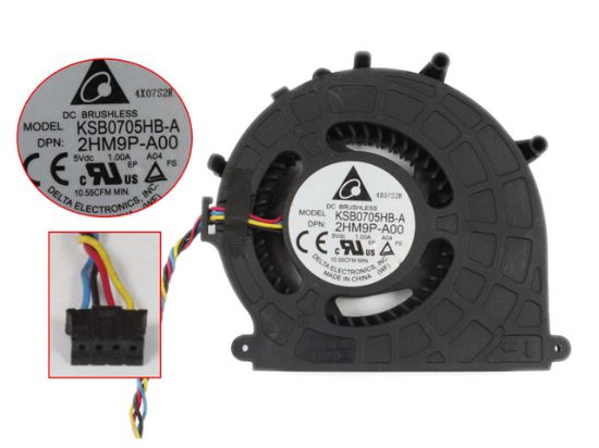 Picture of Dell OptiPlex 9020 Cooling Fan KSB0705HB-A, 2HM9P-A00