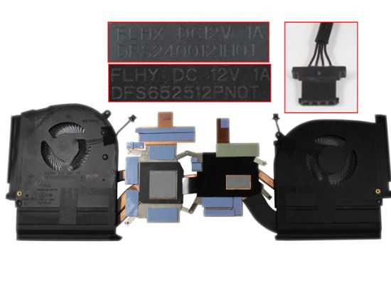 Picture of Dell Alienware M17 R2 N18E Cooling Fan 04515Y, 4515Y, AT2KG001FAL