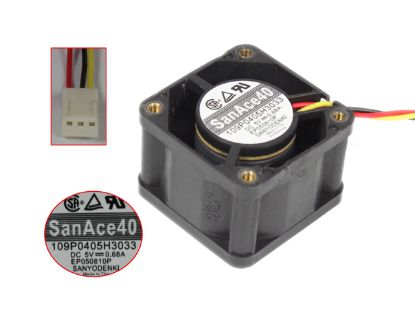 Picture of Sanyo Denki 109P0405H3033 Server-Square Fan 109P0405H3033