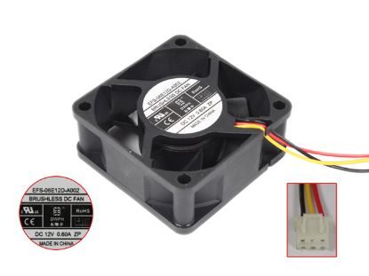 Picture of DWPH EFS-06E12D-AF08 Server-Square Fan EFS-06E12D-AF08