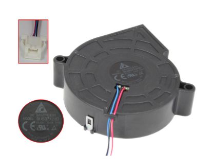 Picture of Delta Electronics BUB0712HD Server - Blower Fan DD57, bw75x75x20mm, 3-wire, 12V 0.40A