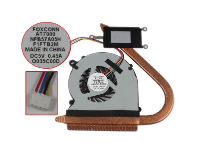 Picture of Foxconn NFB57A05H Cooling Fan NFB57A05H, F1FTB2M, AT-7000
