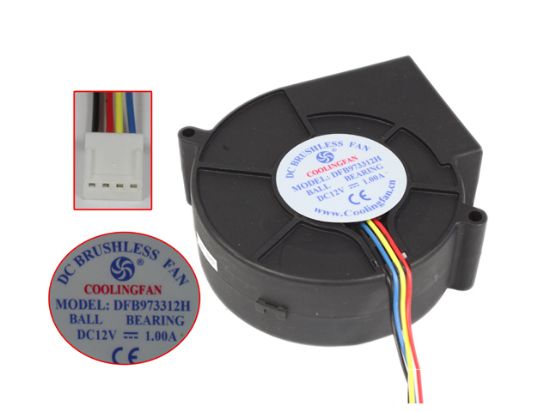 Picture of COOLINGFAN DFB973312H Server-Blower Fan DFB973312H
