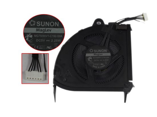Picture of Lenovo Thinkpad P P15 series Cooling Fan MG75090V1-C192-S9A