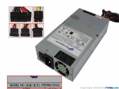 Picture of FSP Group Inc FSP350-701UJ Server - Power Supply 350W, FSP350-701UJ