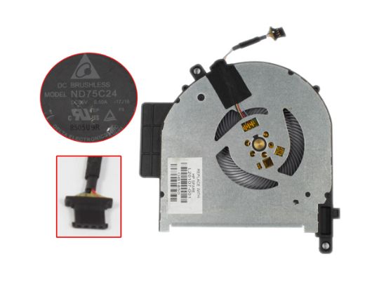 Picture of HP Envy X360 15-cn Series Cooling Fan ND75C24 17J16