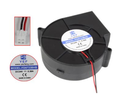 Picture of YEF / Yierfeng FD9733BHB Server-Blower Fan FD9733BHB