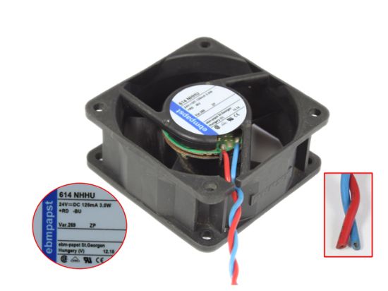 Picture of ebm-papst 614 NHHU Server-Square Fan 614 NHHU