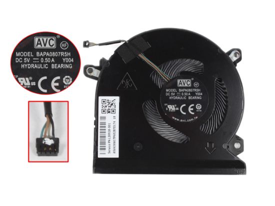 Picture of HP Elitebook 1050 G1 Cooling Fan L30938-001,BAPA0807R5H, Y004
