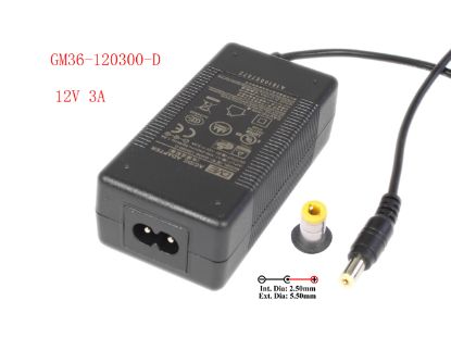 Picture of Other Brands GM36-120300-D AC Adapter 5V-12V GM36-120300-D