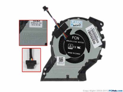 Picture of HP ProBook 440 G1 Series Cooling Fan L25223-001, DFS481305MC0T, FKKC, DC28000L0F0