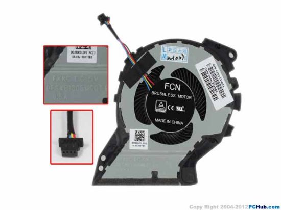 Picture of HP ProBook 440 G1 Series Cooling Fan L25223-001, DFS481305MC0T, FKKC, DC28000L0F0