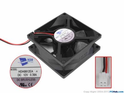 Picture of HXH HDH0812EA Server-Square Fan HDH0812EA