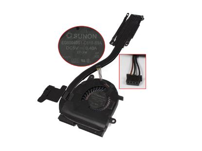 Picture of Dell Latitude 14 E7470 Cooling Fan  AT1DL003ZCL, 5V 0.4A Heatsink, W30x4x4xP