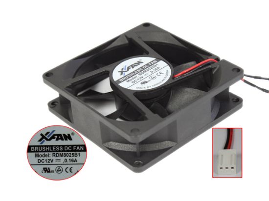 Picture of XIFAN / Xinruilian RDM8025B1 Server - Square Fan