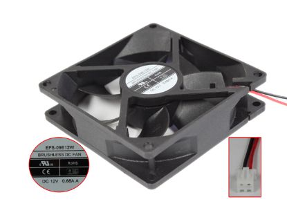 Picture of DWPH EFS-09E12W Server-Square Fan EFS-09E12W