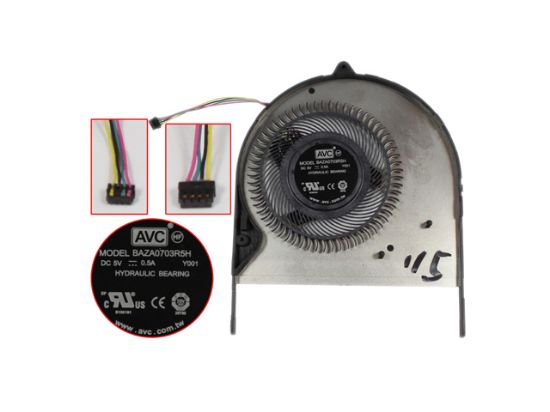 Picture of AVC BAZA0703R5H Cooling Fan BAZA0703R5H Y001