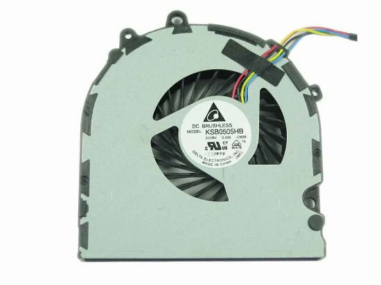 Picture of Delta Electronics KSB0505HB Cooling Fan  -CM38, w30x4x4, 5V 0.40A, Bare fan