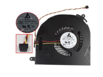 Picture of Delta Electronics KDB0705HA Cooling Fan  CH28, DC5V0.40A, w20x3x3