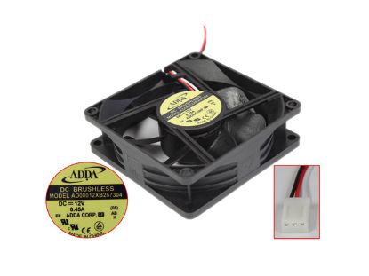 Picture of ADDA AD08012XB257304 Server-Square Fan AD08012XB257304
