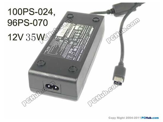 Picture of BOSE 100PS-024 100PS-018 AC Adapter 5V-12V 12V 35W, Barrel Tip, 2P